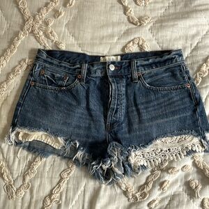 Free People Denim Shorts